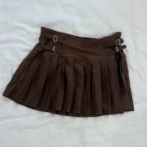 PRETTY LITTLE THING CARTWRIGHT MINI SKIRT